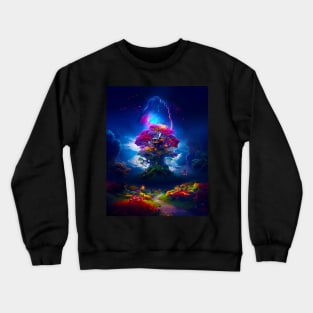 Magic Tree House By Night Crewneck Sweatshirt